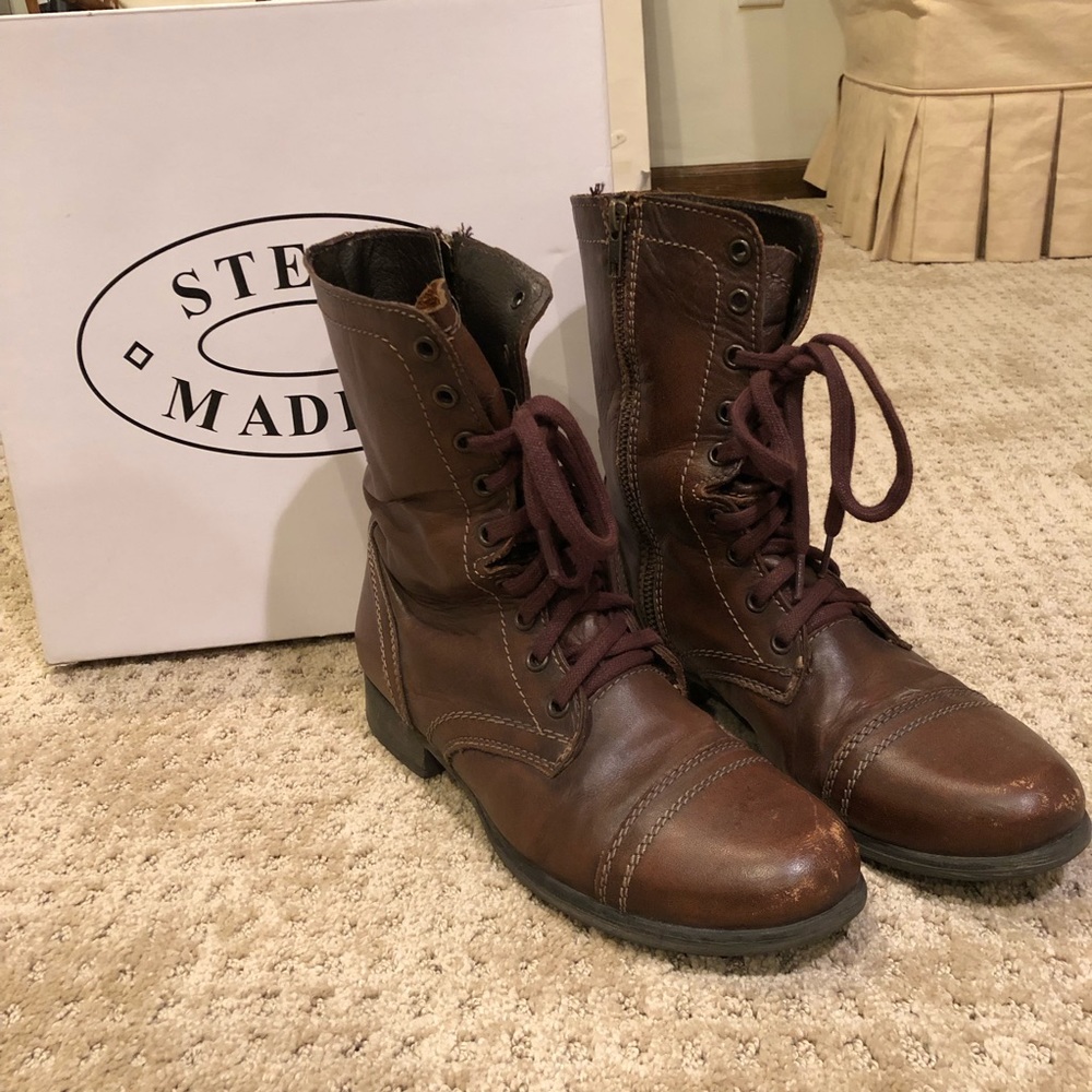 Steve Madden Troopa Combat boots